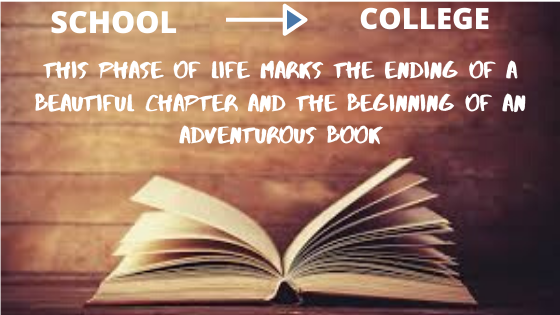 THIS PHASE OF LIFE Marks THE ENDING OF A BEAUTIFUL CHAPTER AND THE BEGINNING OF AN ADVENTUROUS BOOK